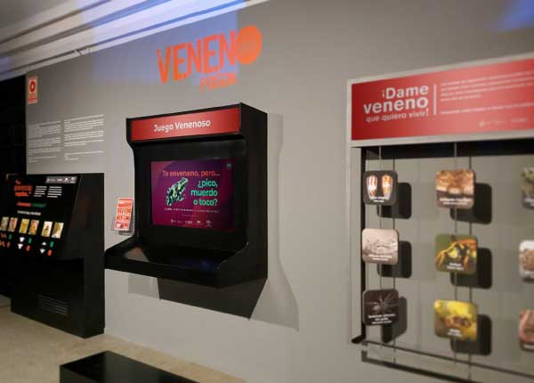 Interactivos para la exposición «Veneno»